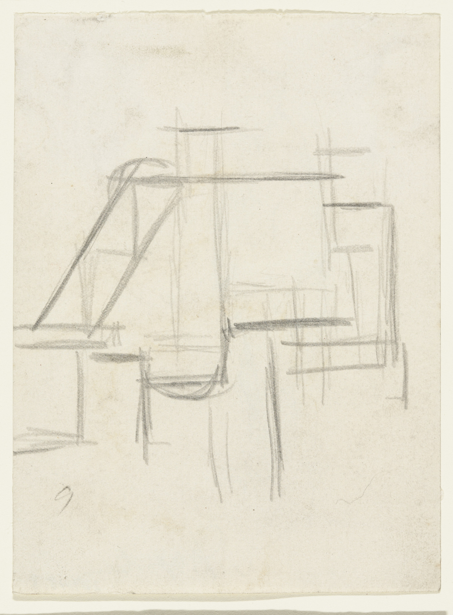 Theo van Doesburg. Study for Composition VIII (The Cow)