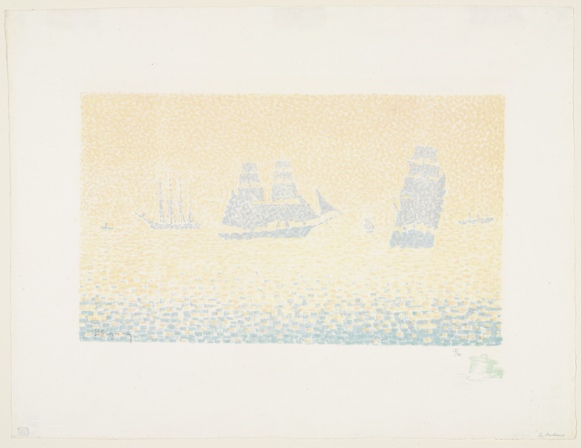 Paul Signac. The Boats. 1895