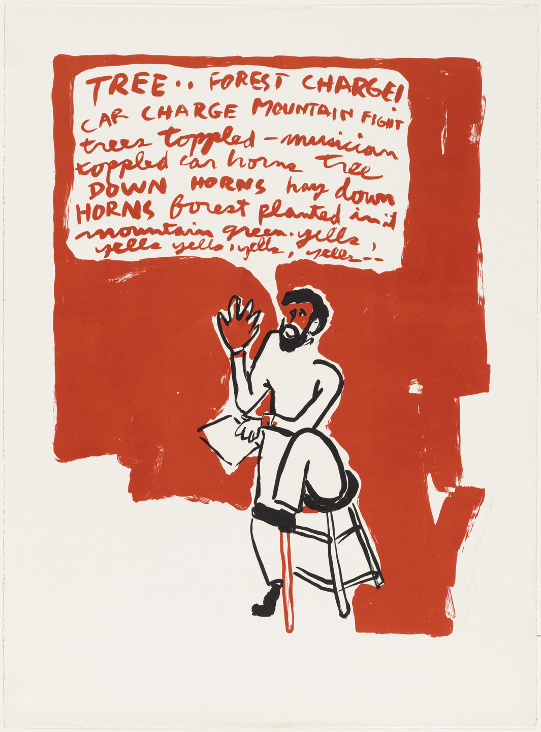 Allan Kaprow. Untitled (Tree). (1965)