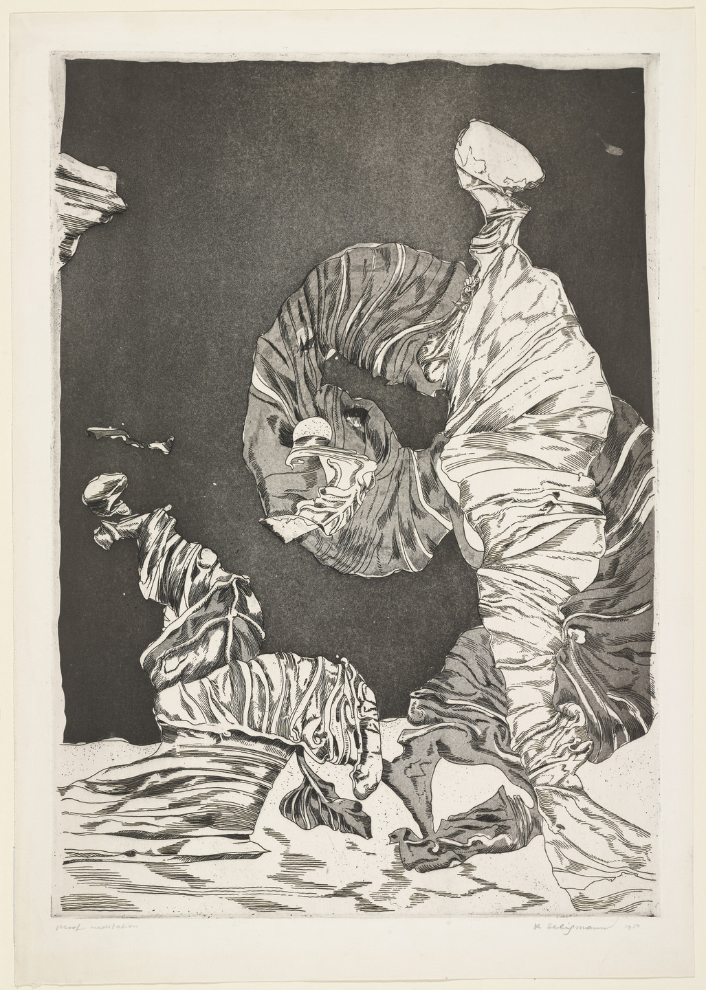 Kurt Seligmann. Meditation. 1950