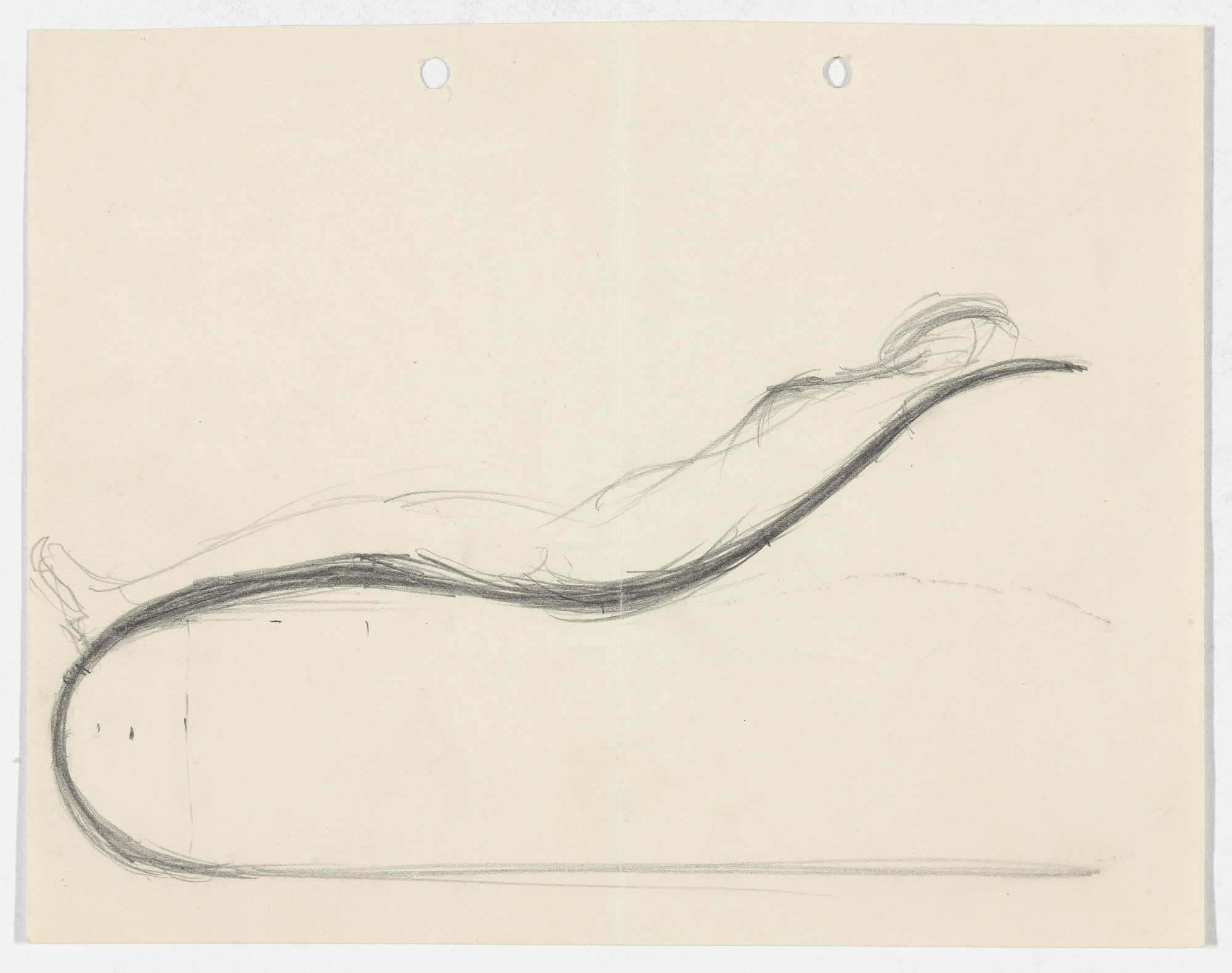 Ludwig Mies van der Rohe. Reclining Chair without Arms