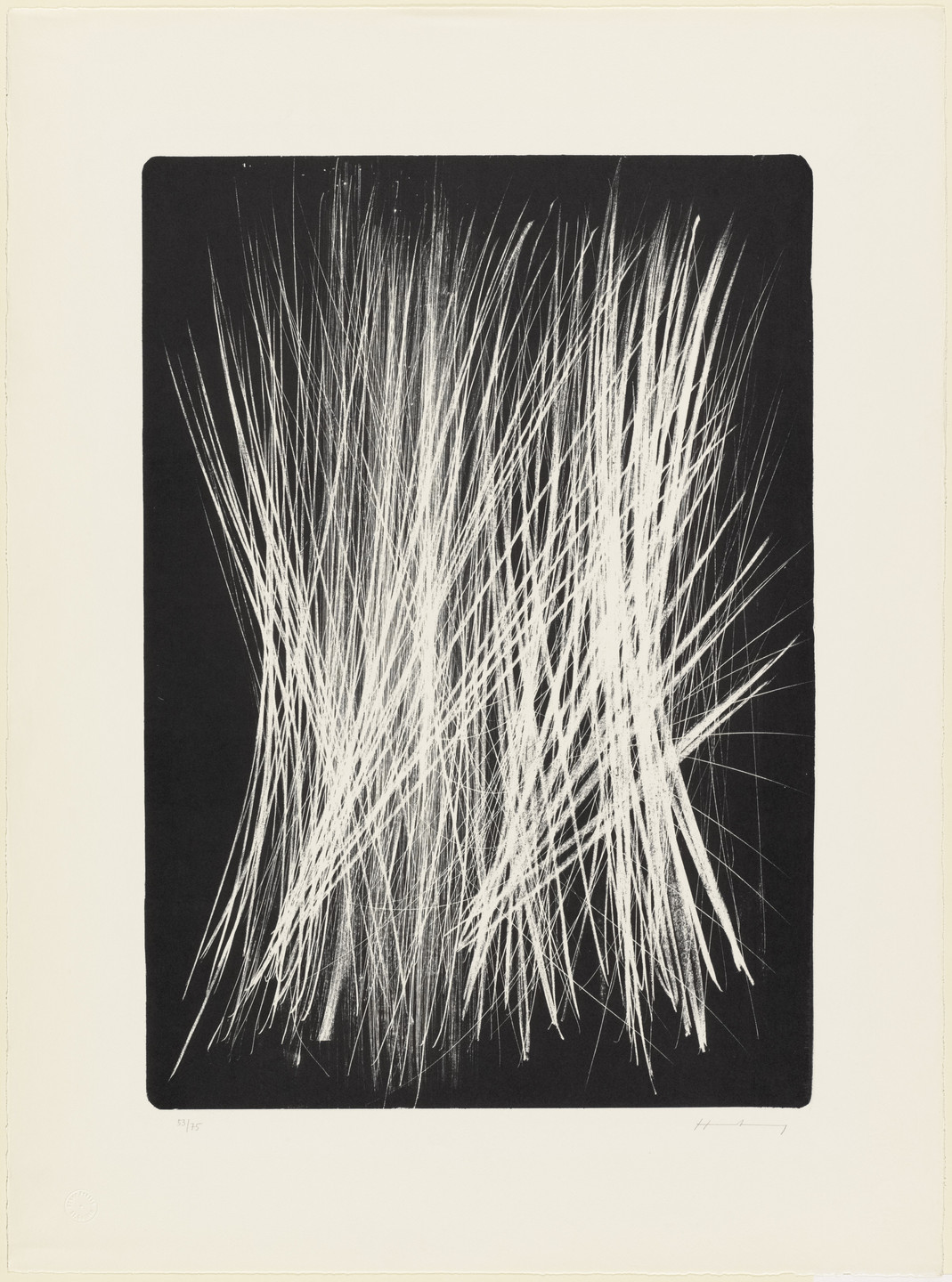 Hans Hartung. L 102. 1963