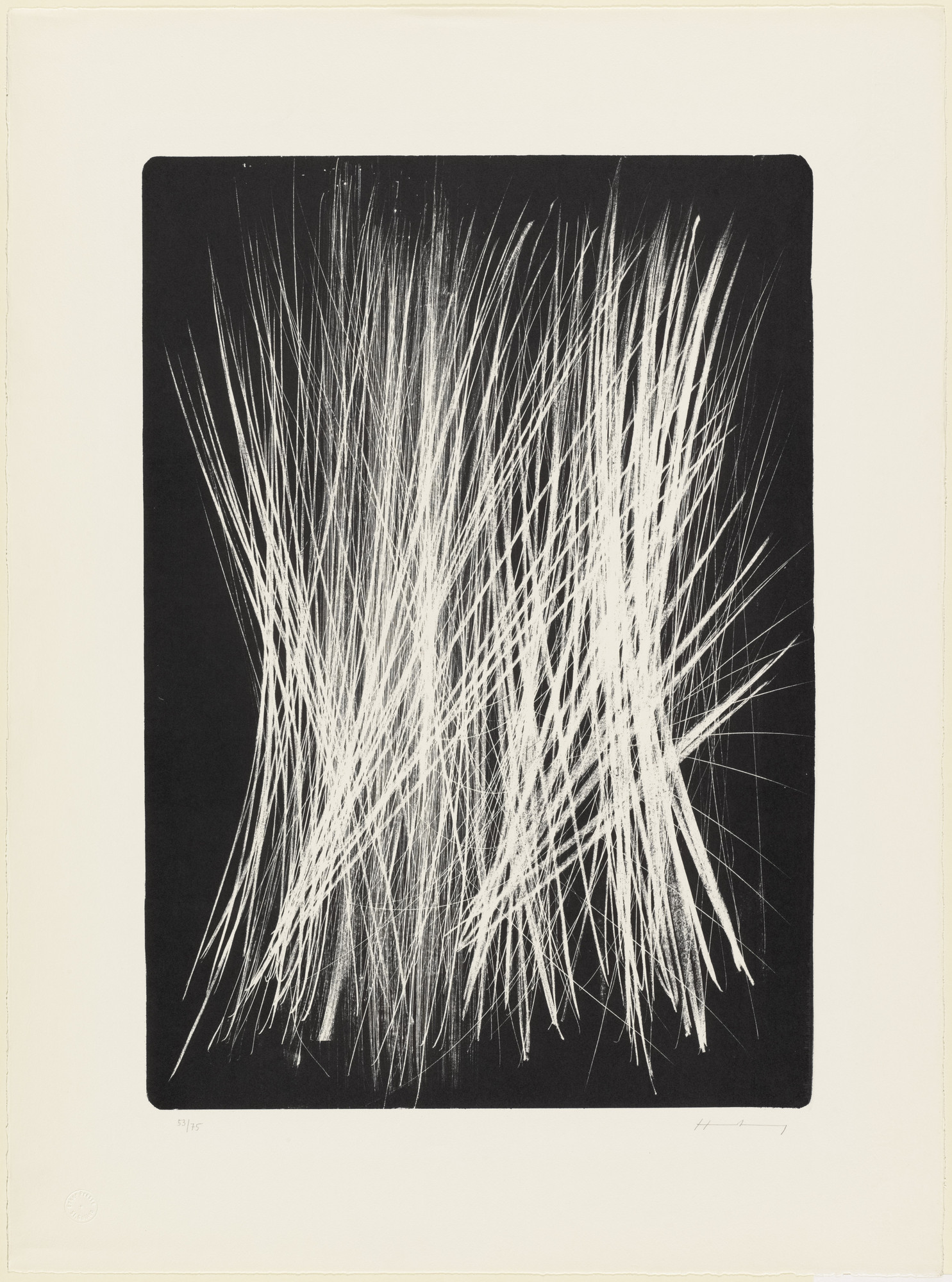 Hans Hartung. L 102. 1963 | MoMA
