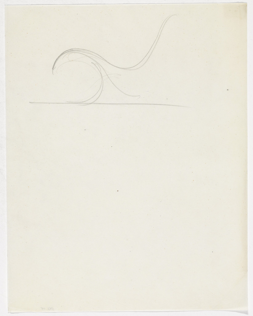 Lounge Chair without Arms (Elevation sketch)