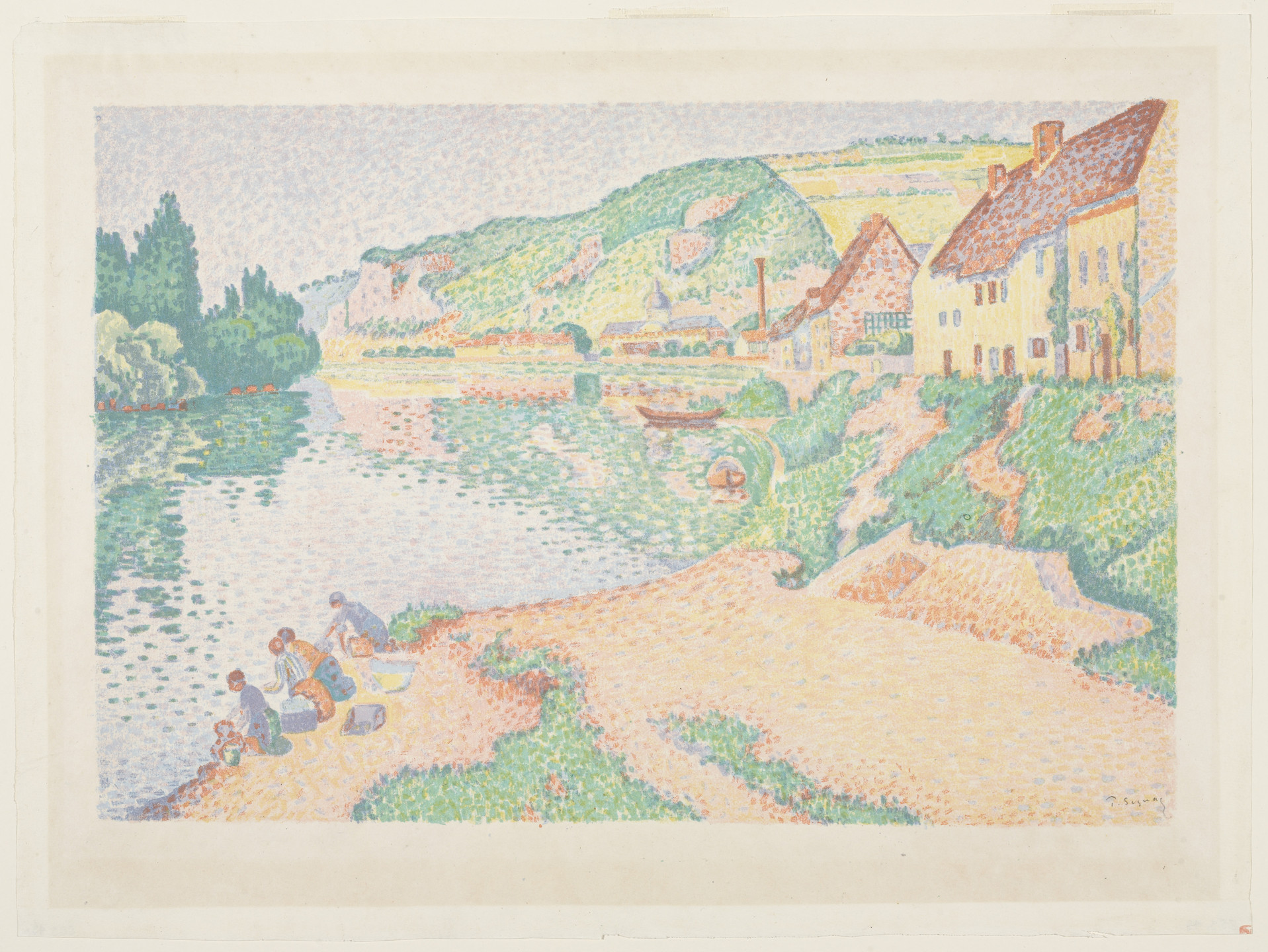Paul Signac. The Andelys. 1895
