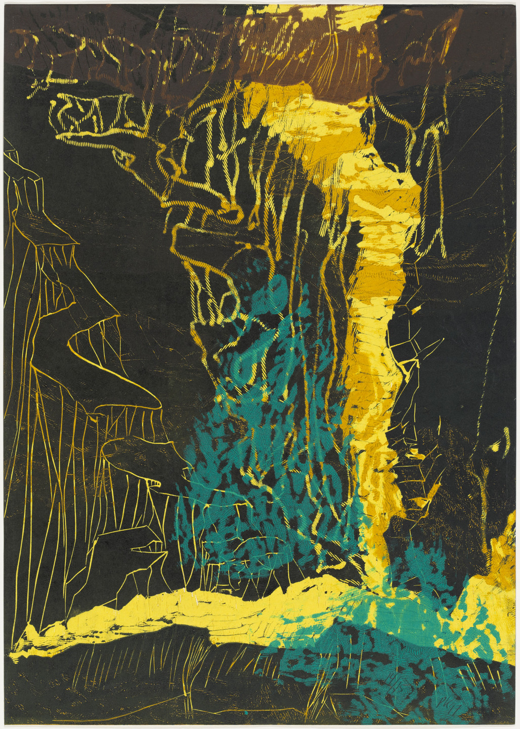 絵画 Per Kirkeby - Untitled 2004 Poster 5f4984c6b2477fc4e30fbdb967cebd