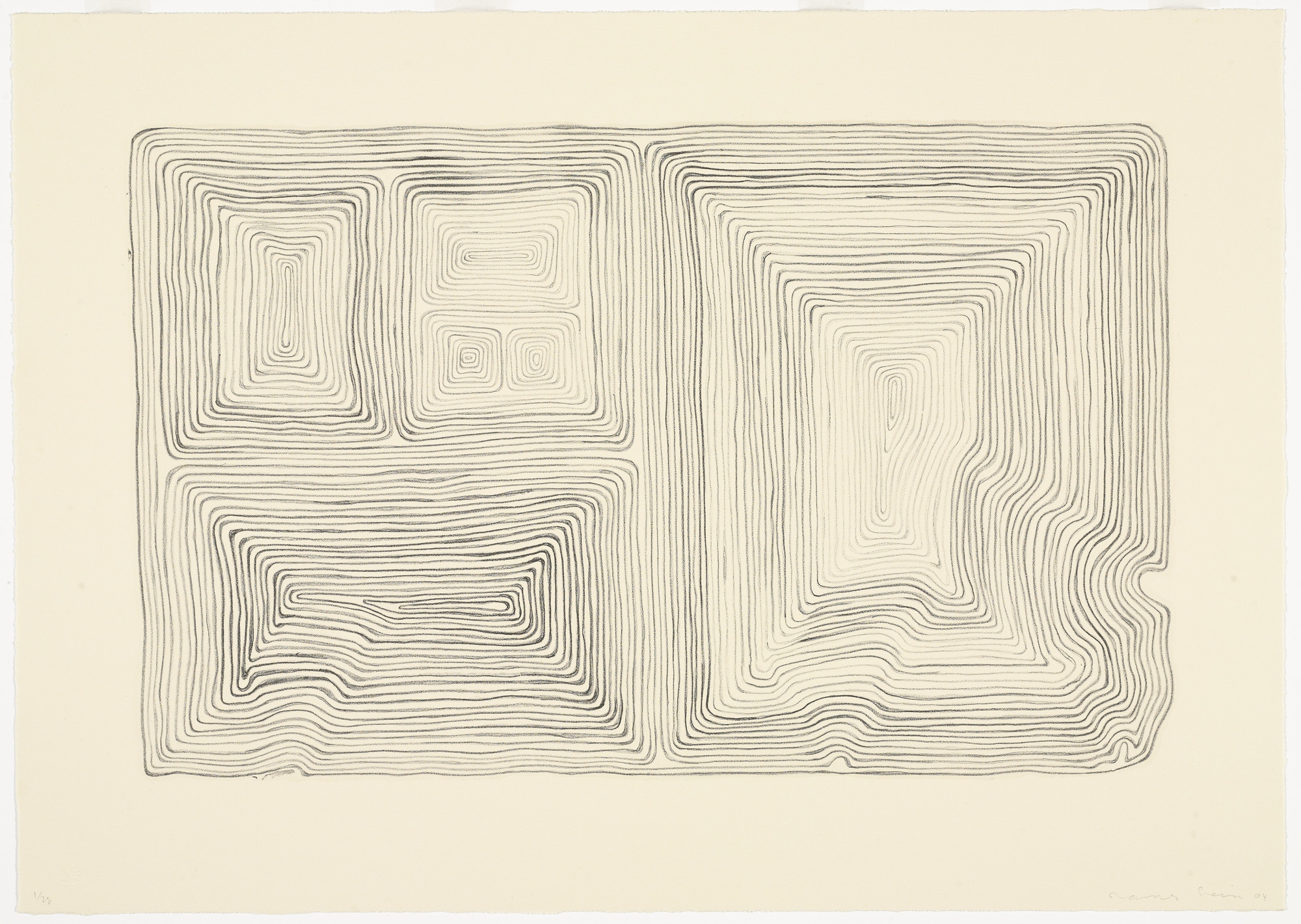 James Siena. Nested Unknots