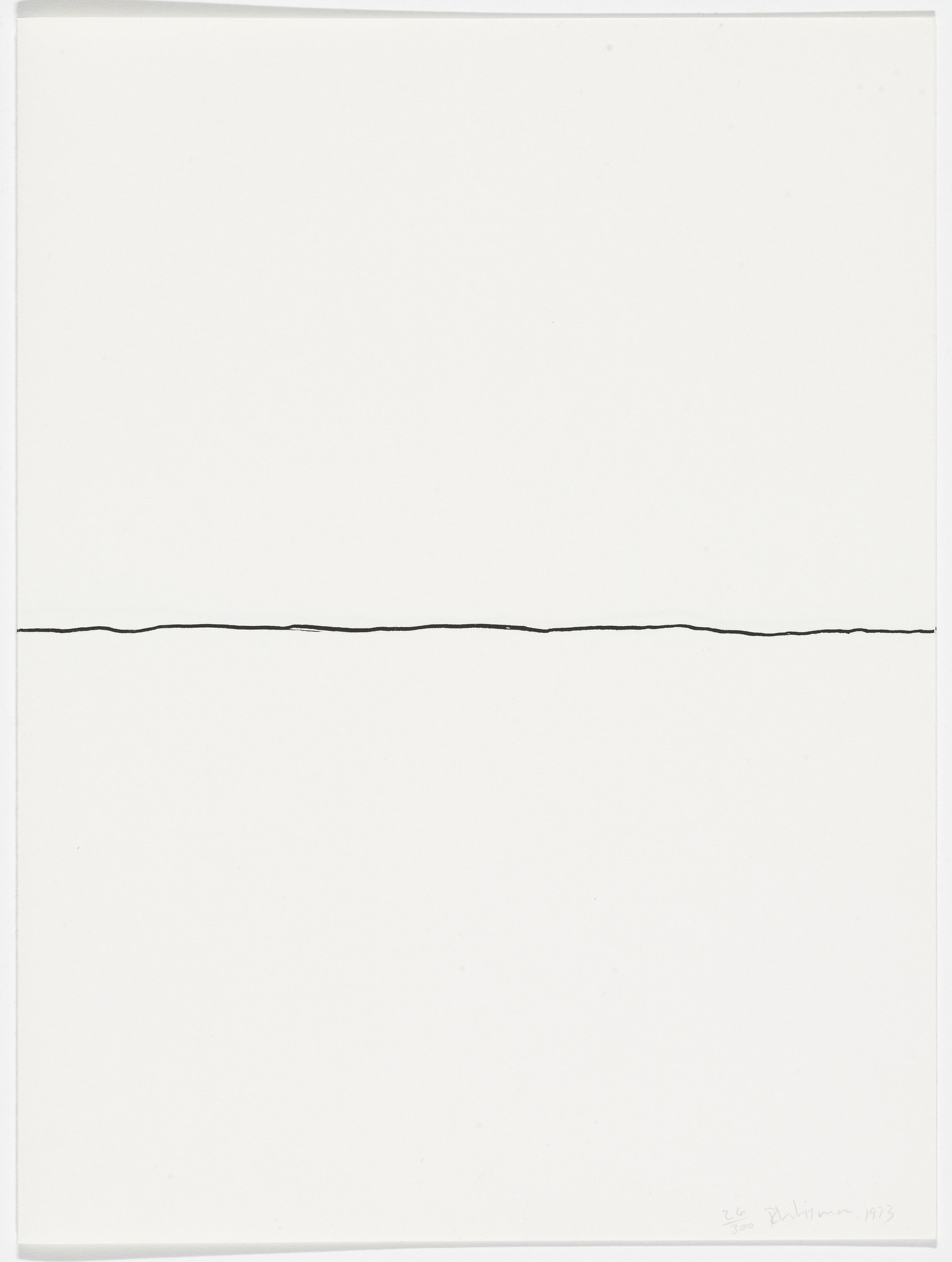 Robert Whitman. Untitled from The New York Collection for Stockholm