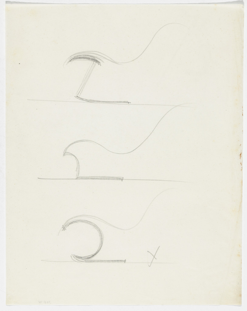 Reclining Chair (Elevation sketches)
