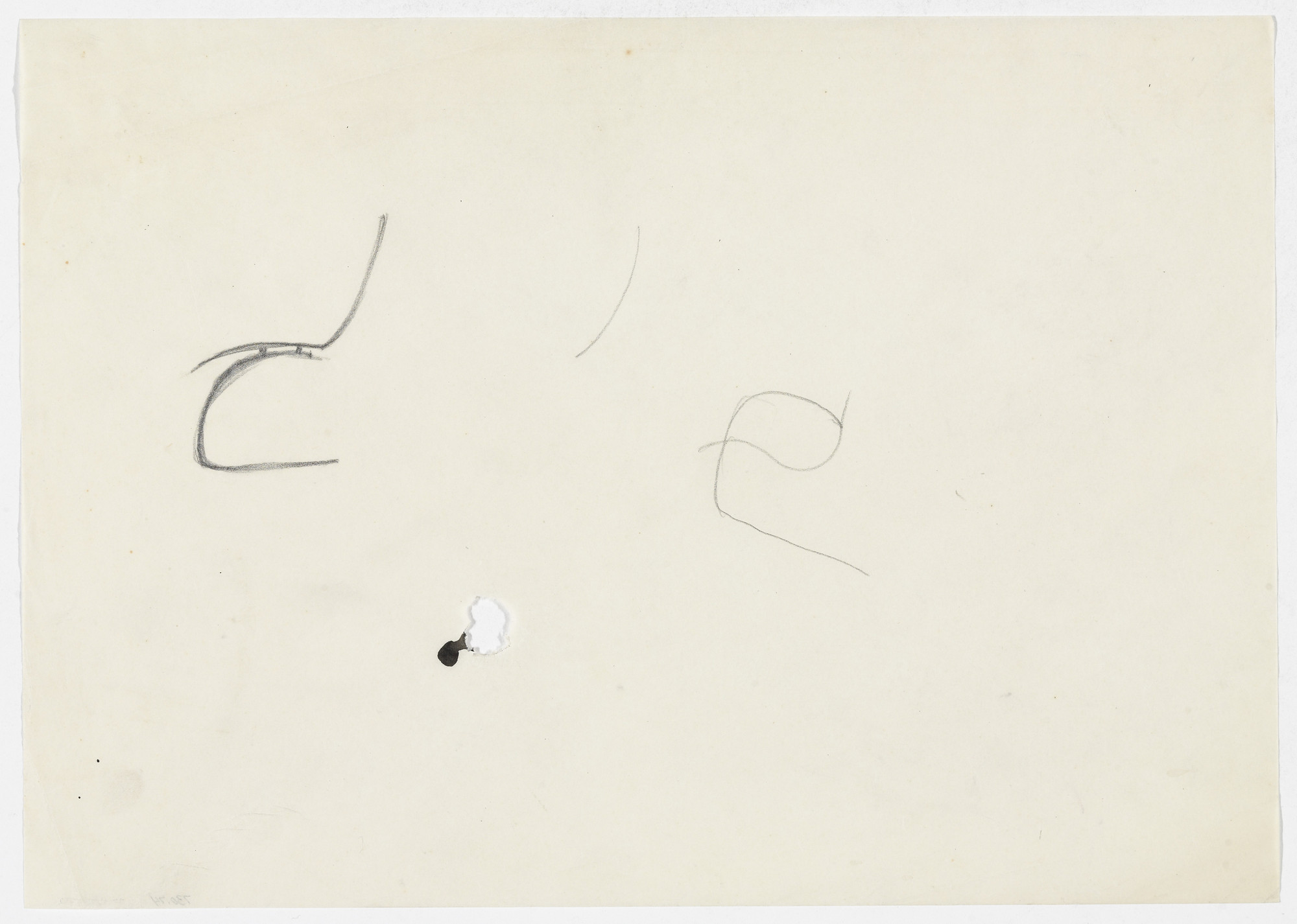 Ludwig Mies van der Rohe. Chair with and without Arms (Elevation sketches)