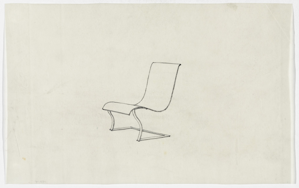 Chair without Arms (Perspective sketch)