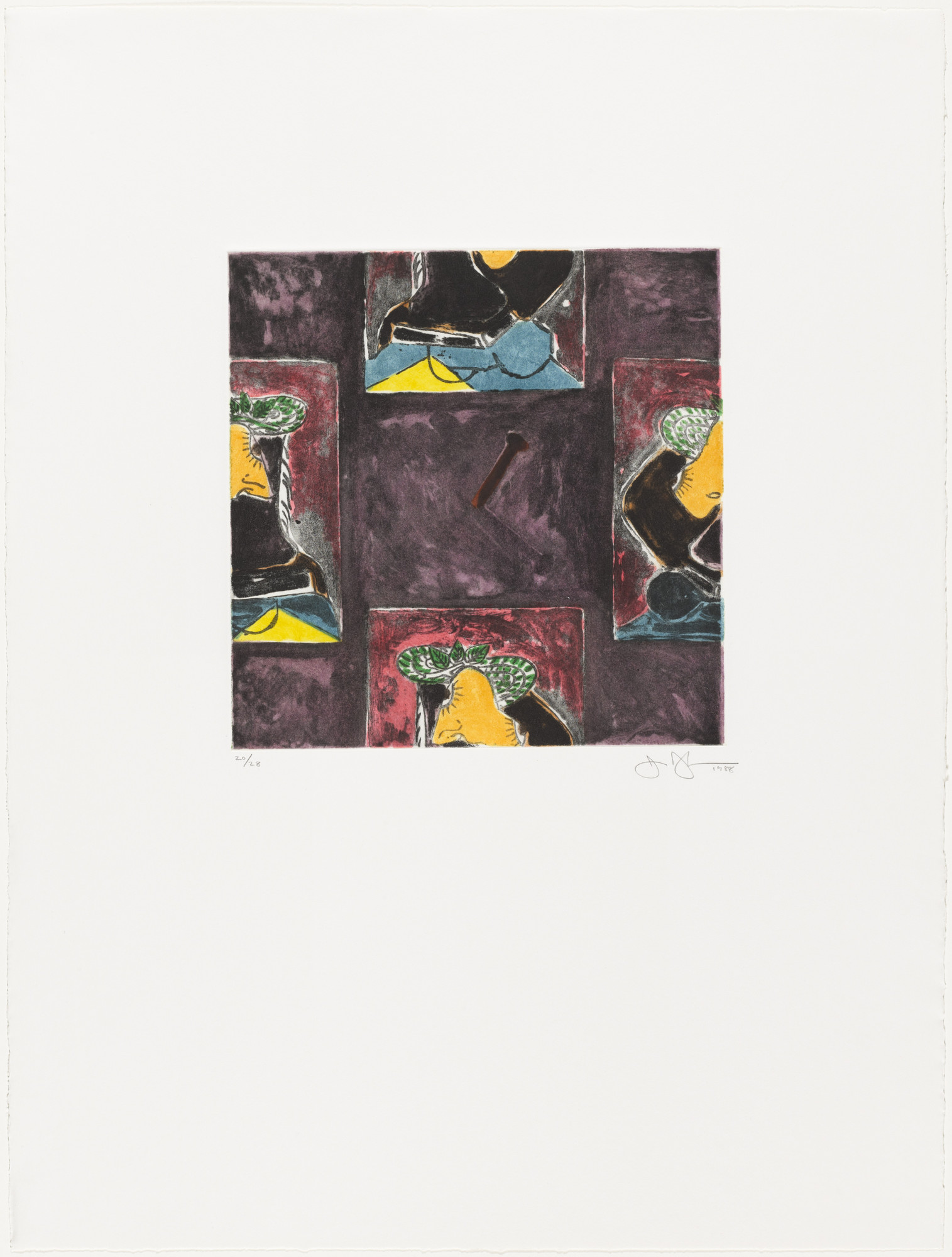 Jasper Johns. Untitled