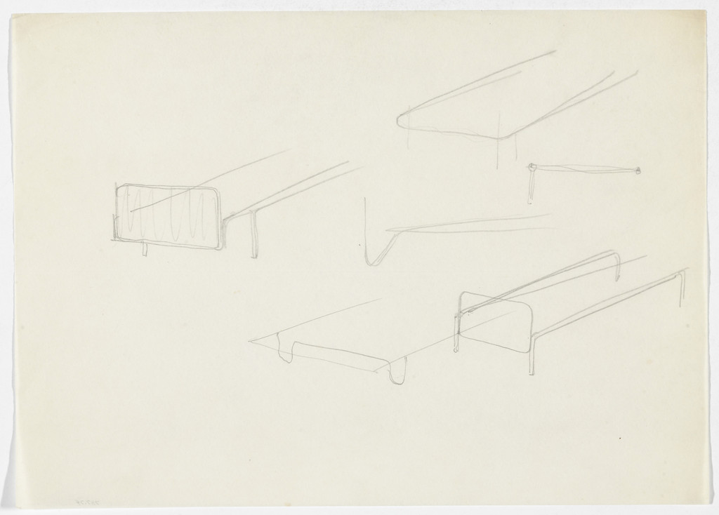 Bed Details (Perspective sketches)