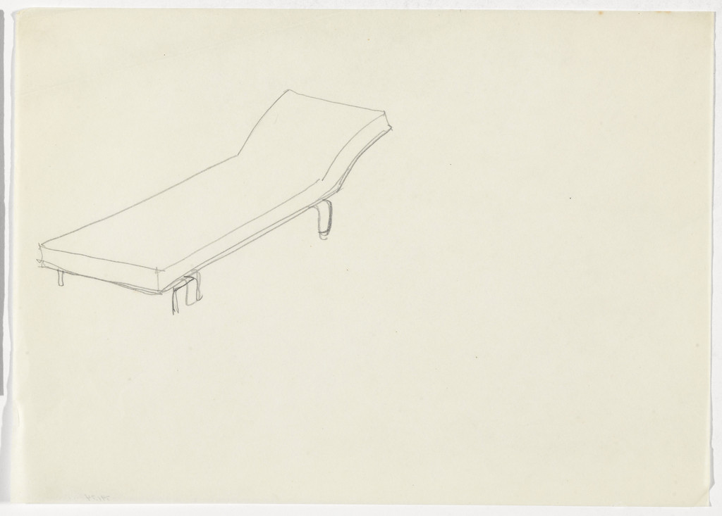 Daybed (Perspective sketch)