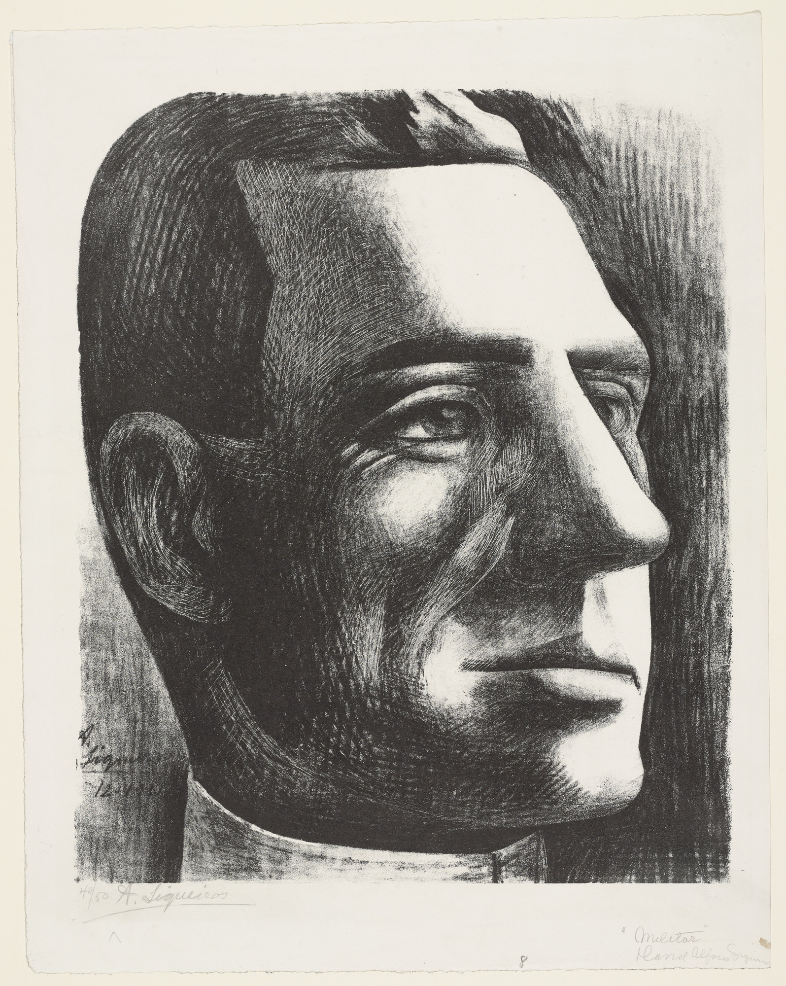 David Alfaro Siqueiros. Soldier (Militar)