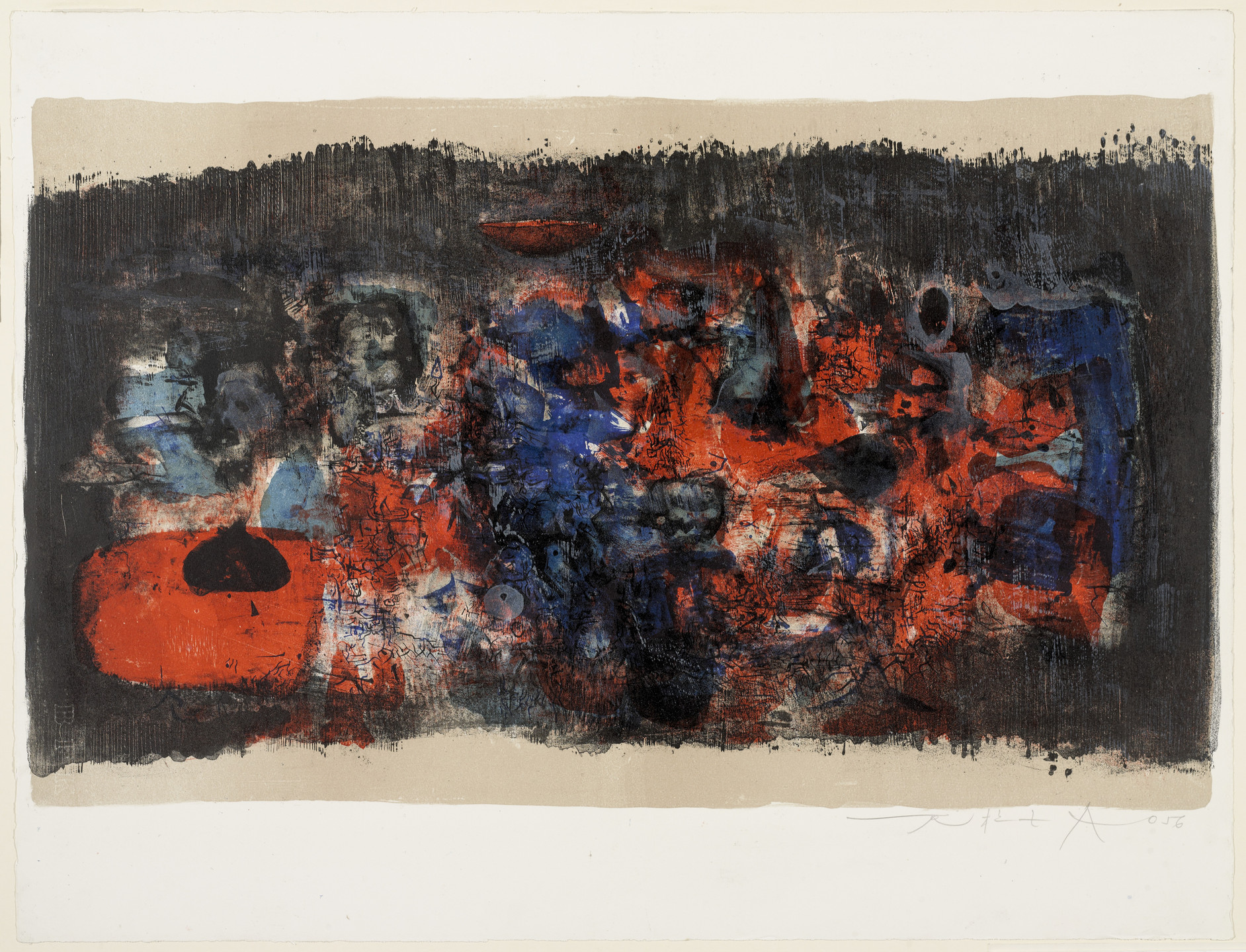Zao Wou-ki. Untitled. 1956