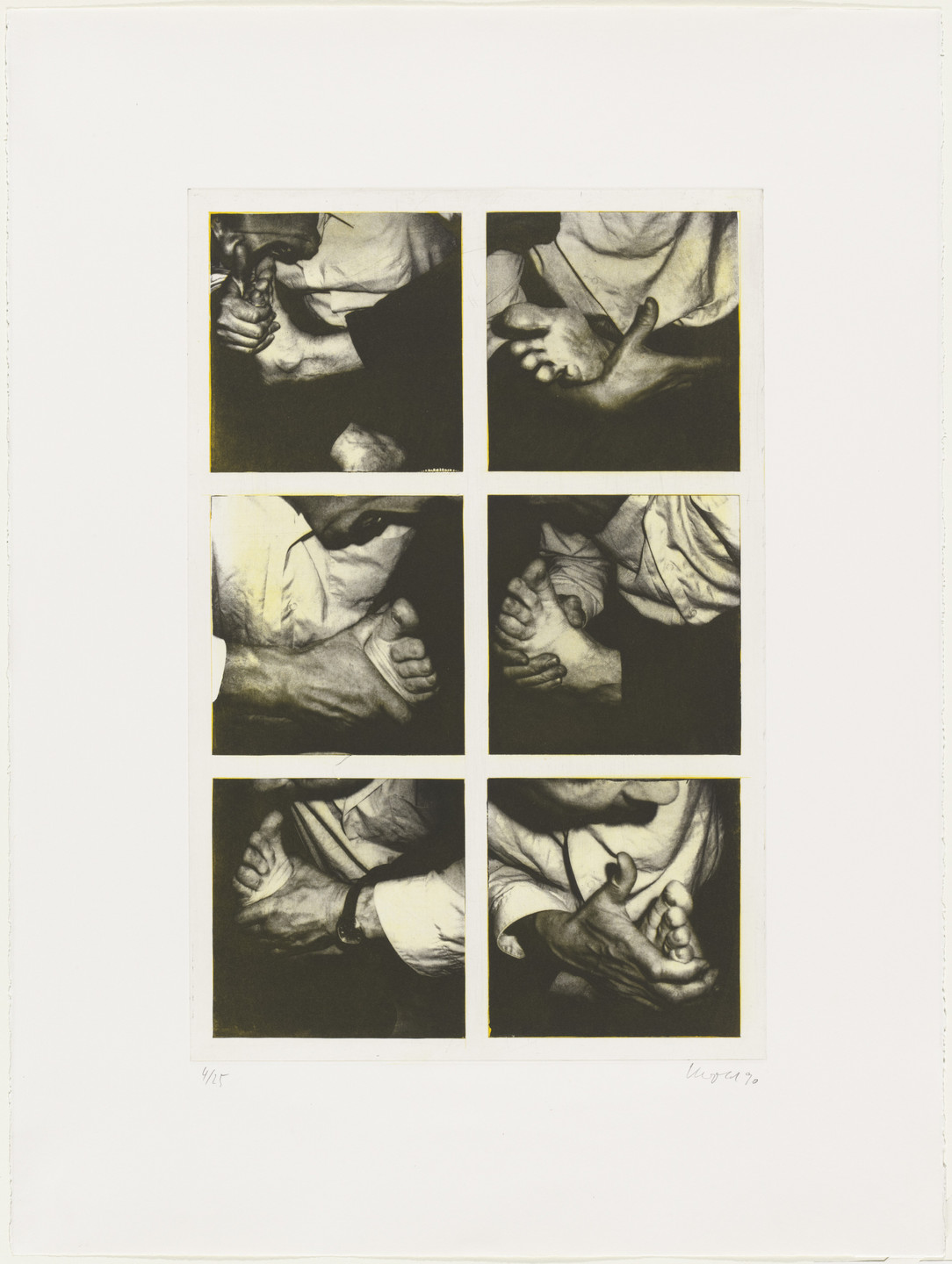 Georg Herold. Hand and Foot. 1990
