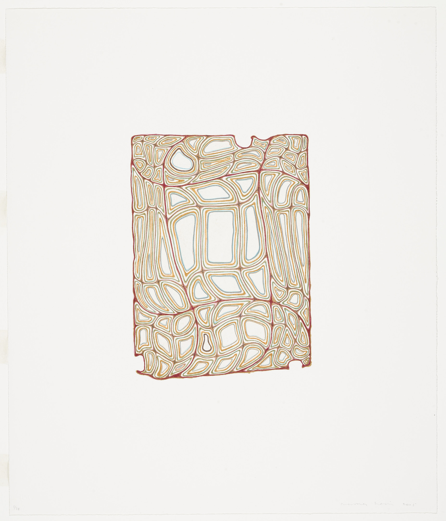 James Siena. Recursive Lighthouse Variation