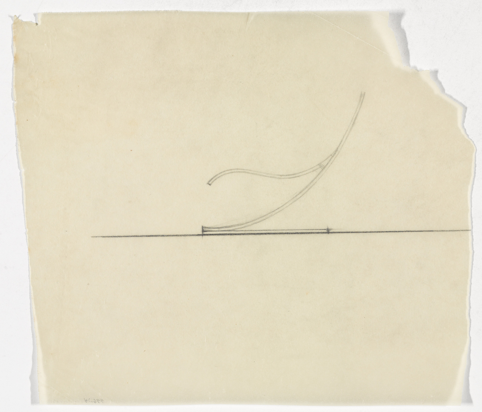 Ludwig Mies van der Rohe. Lounge Chair without Arms