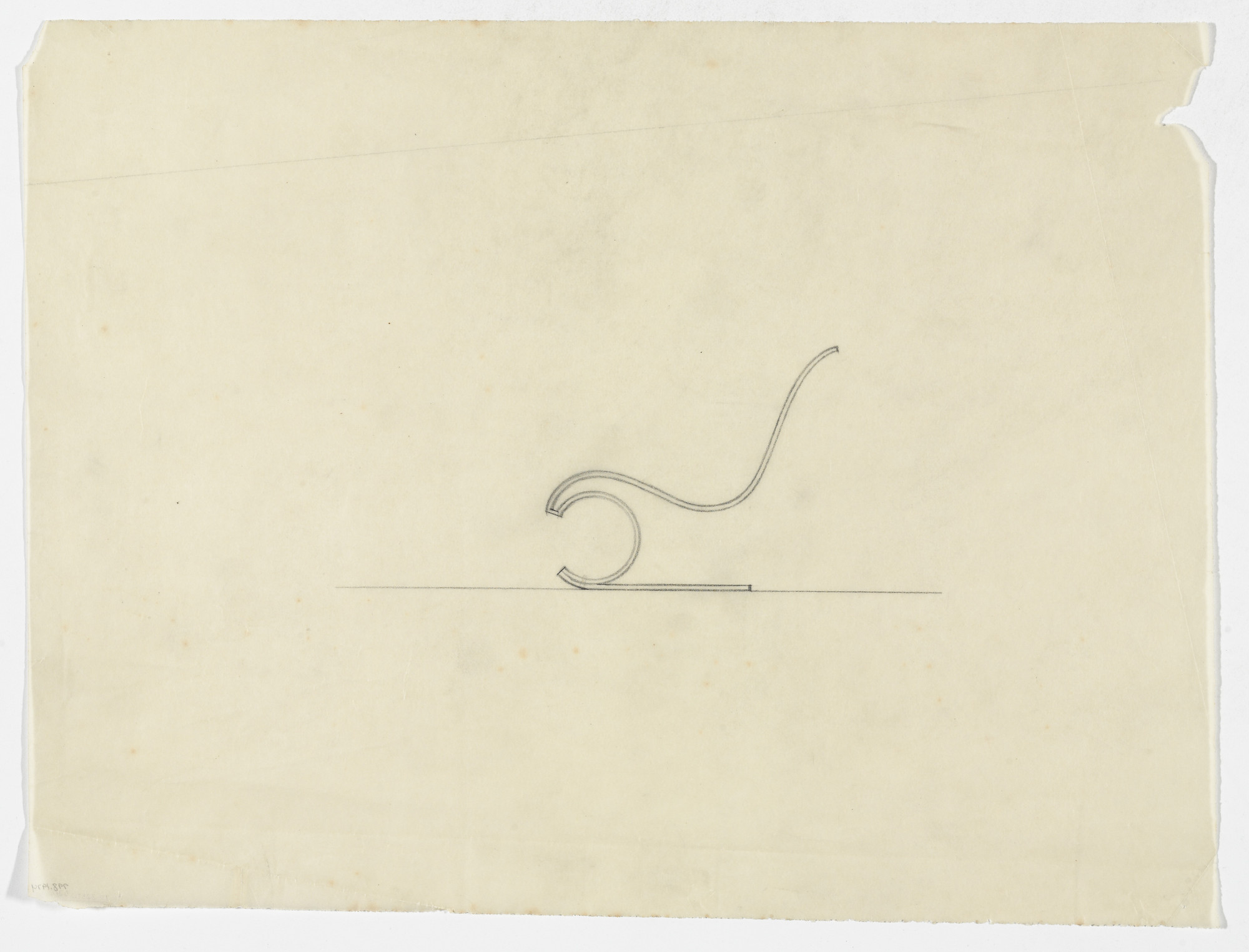 Ludwig Mies van der Rohe. Lounge Chair without Arms