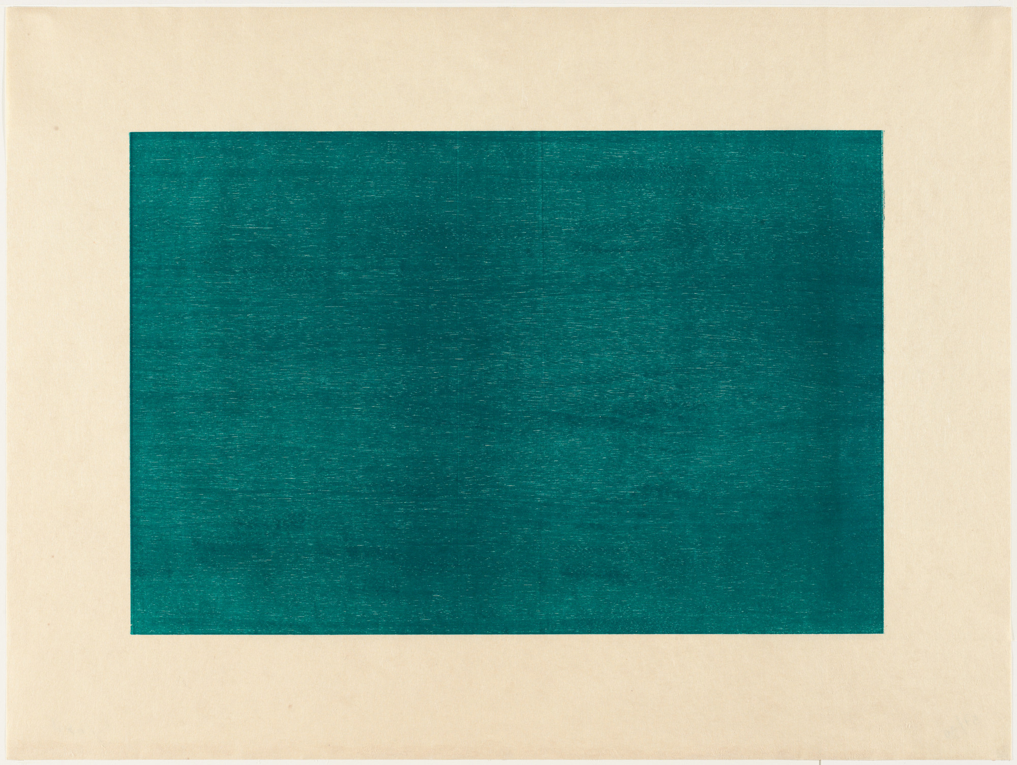 Donald Judd. Untitled from the portfolio For Joseph Beuys