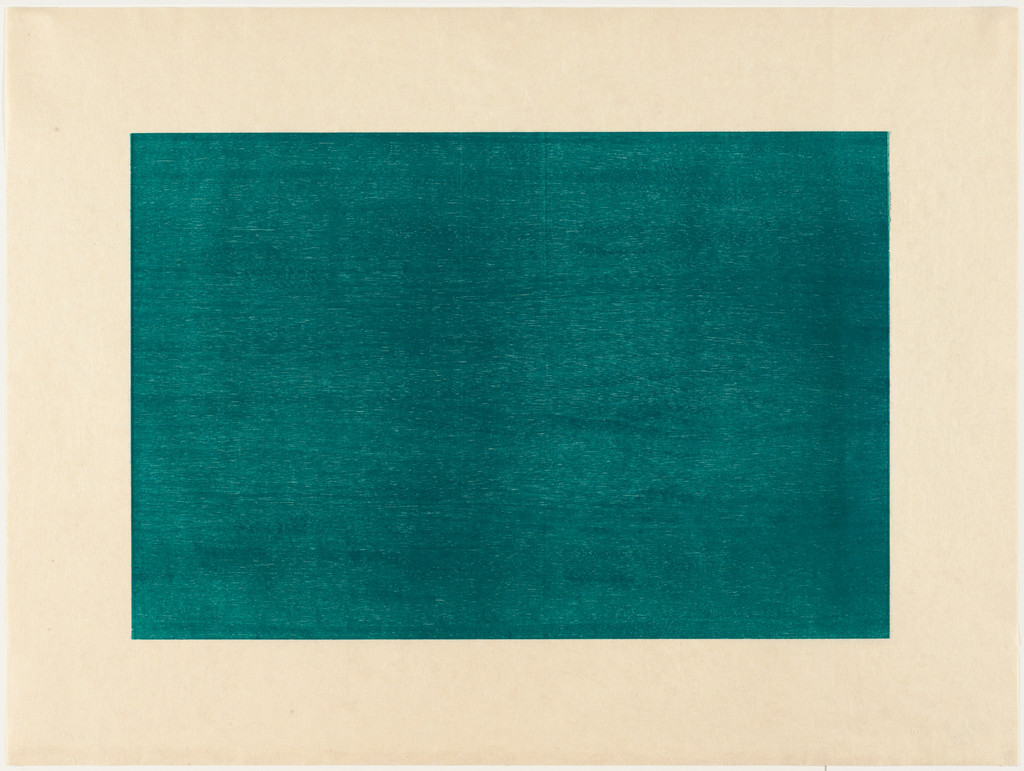 Untitled from the portfolio For Joseph Beuys, Donald Judd, 1986