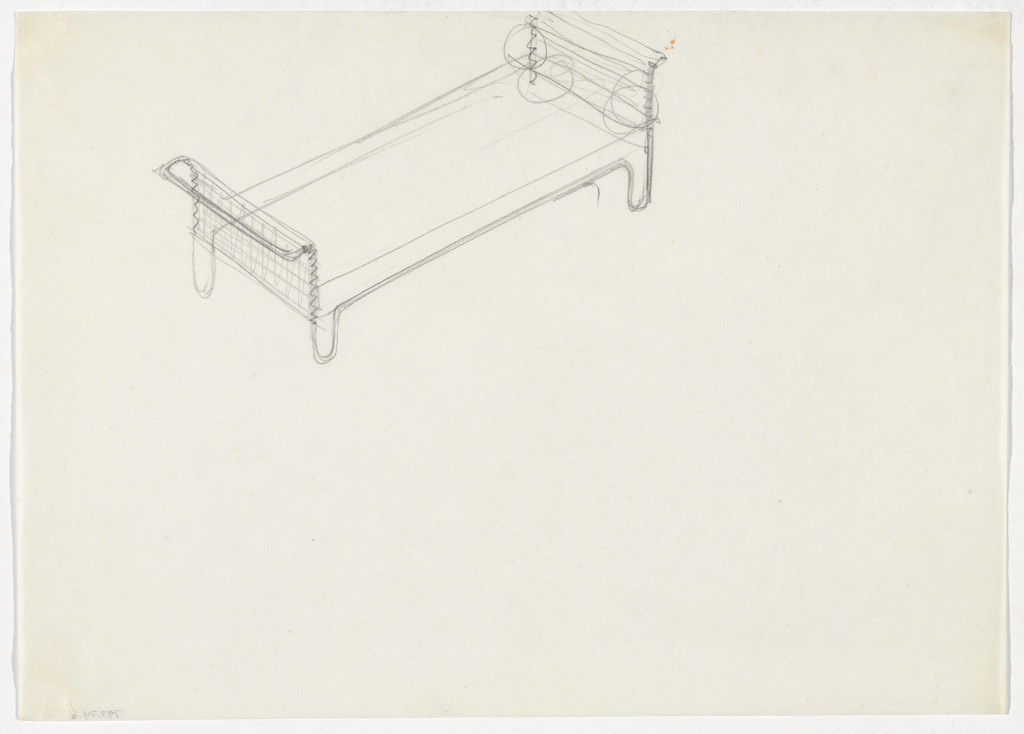 Bed (Perspective sketch)