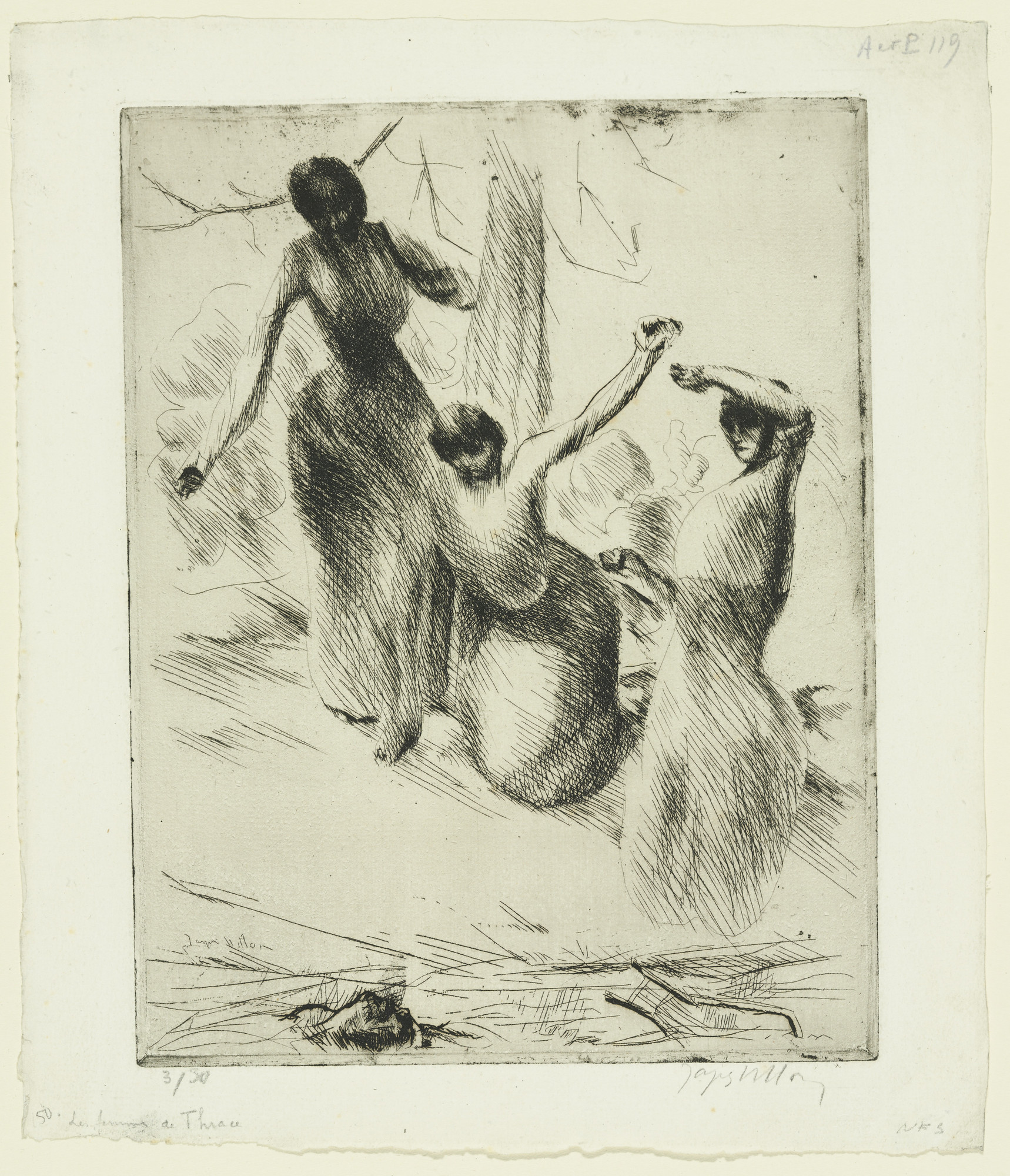 Jacques Villon. The Women of Thrace (Les Femmes de thrace)
