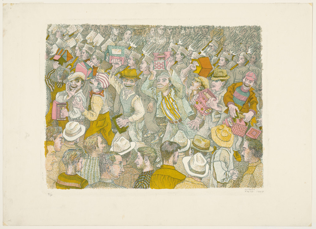 Demonstration of Bootblacks (Manifestación de boleros)