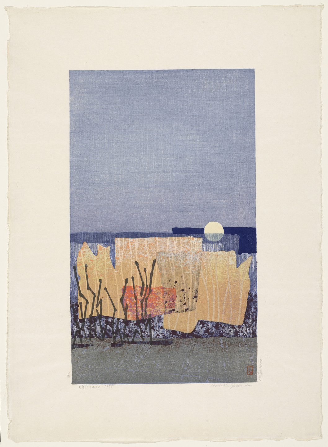 Hodaka Yoshida. Woods. 1955