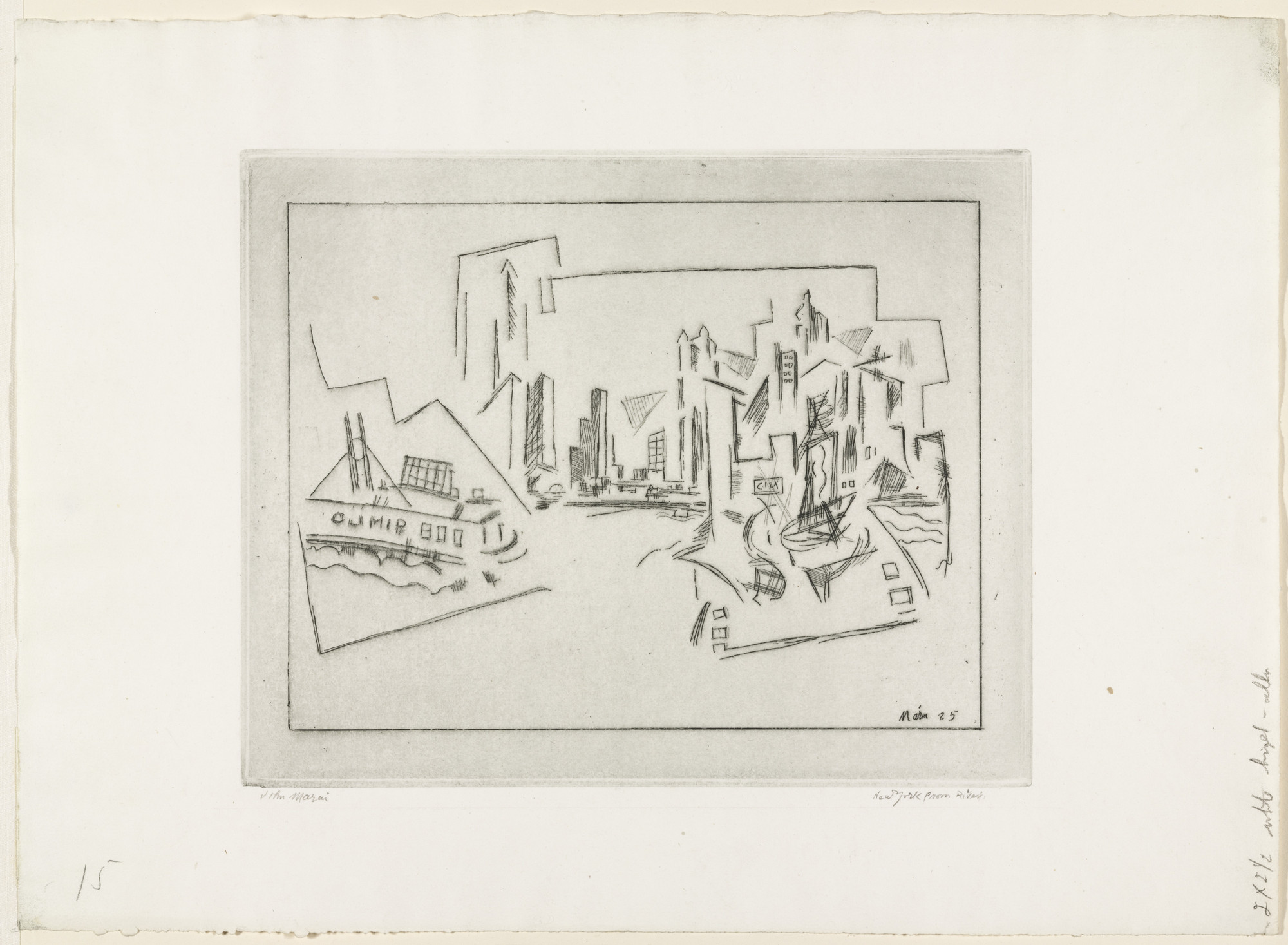 John Marin. River Movement