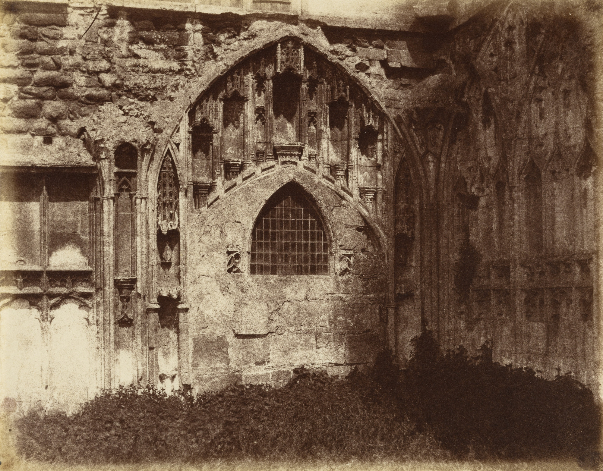 Alfred Capel Cure. Ancient Entrance to Cloisters, Tewkesbury
