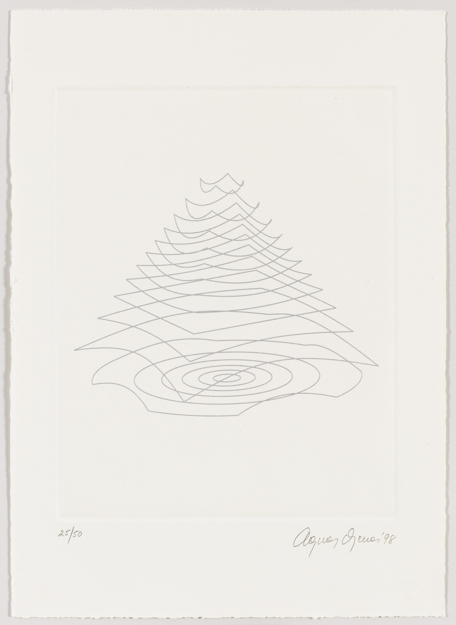 Agnes Denes. Untitled from Fragmentation
