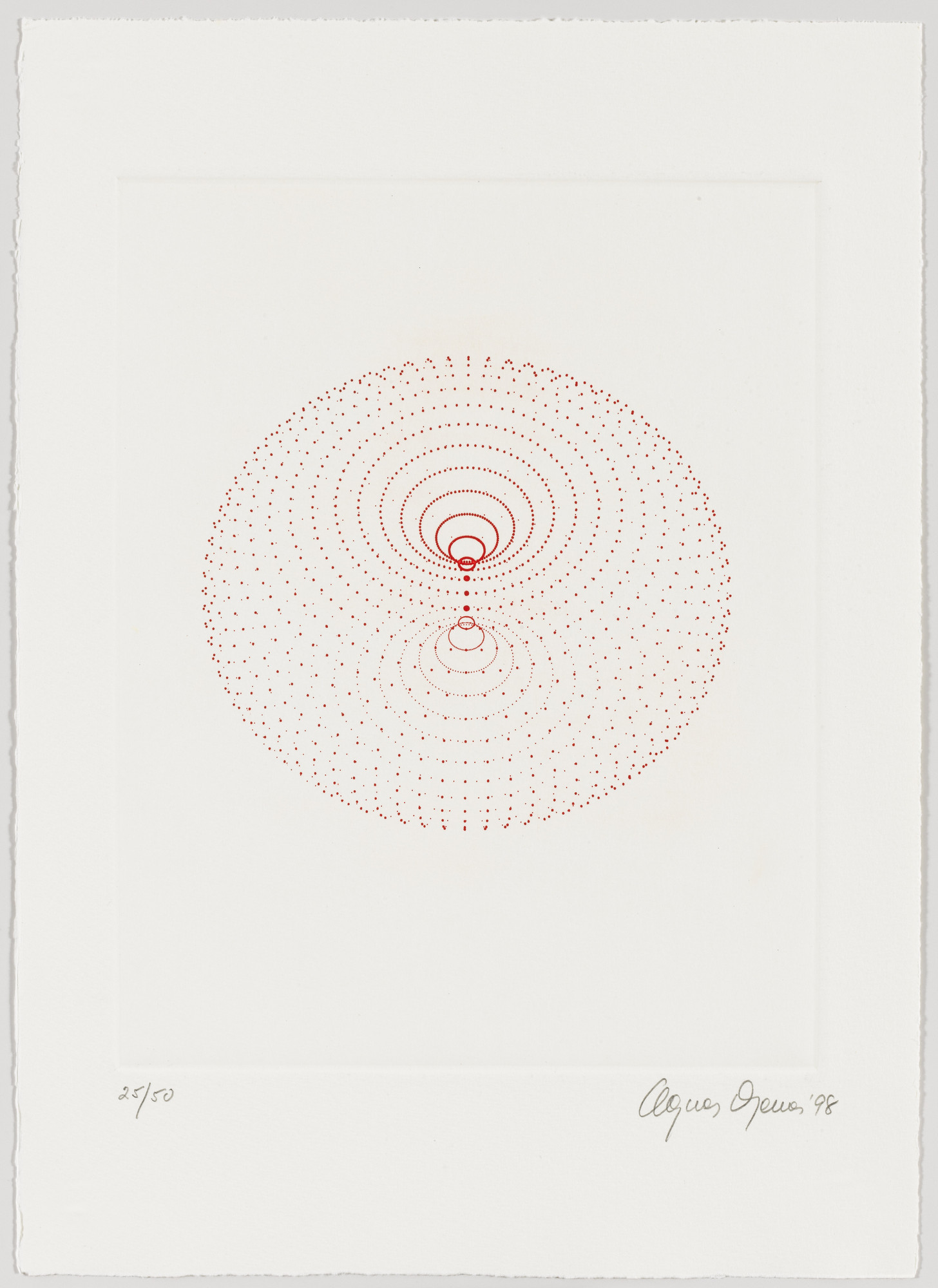 Agnes Denes. Untitled from Fragmentation