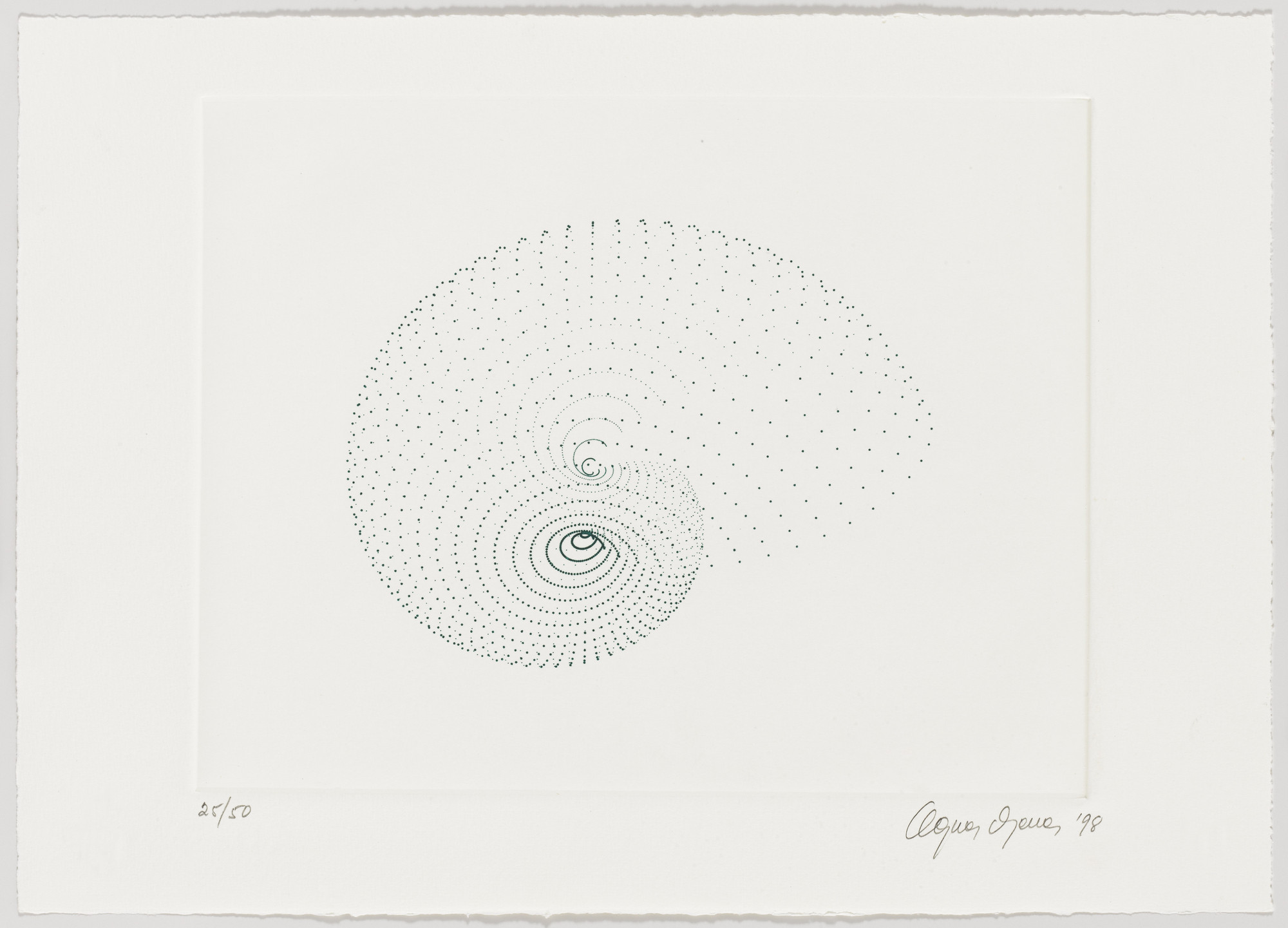 Agnes Denes. Untitled from Fragmentation