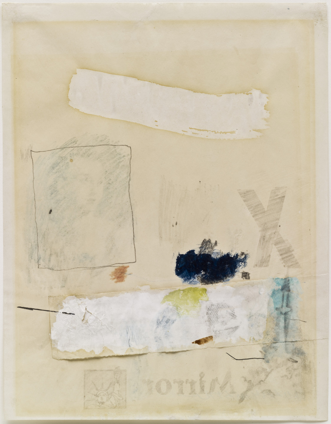 Robert Rauschenberg. Untitled (Mirror). (1952)