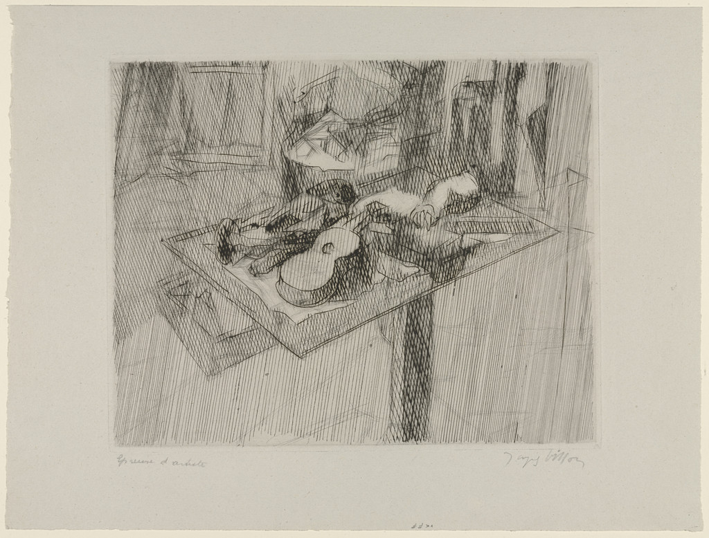 Still Life with Parrot (Nature morte au perroquet)