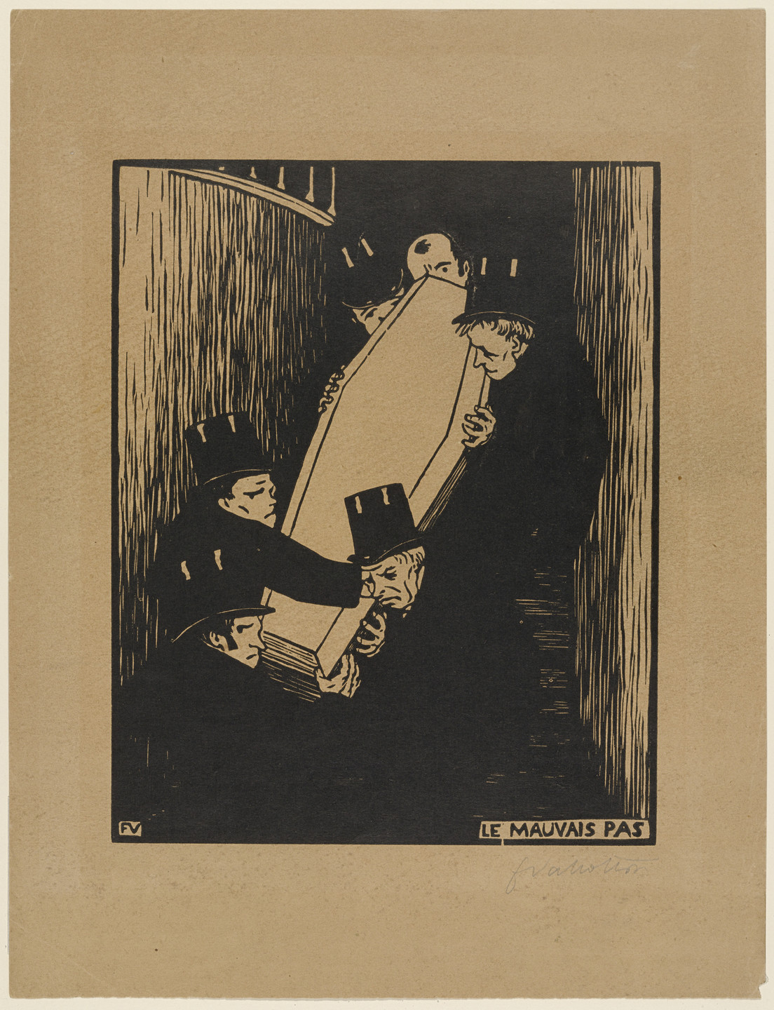 Félix Vallotton. A Tight Corner. 1893