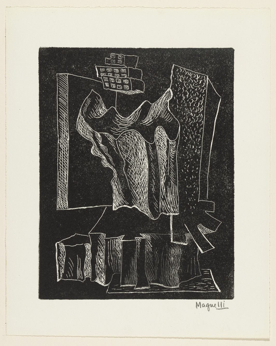 Alberto Magnelli. Plate (folio 31) from 23 Gravures. 1934, published 1935