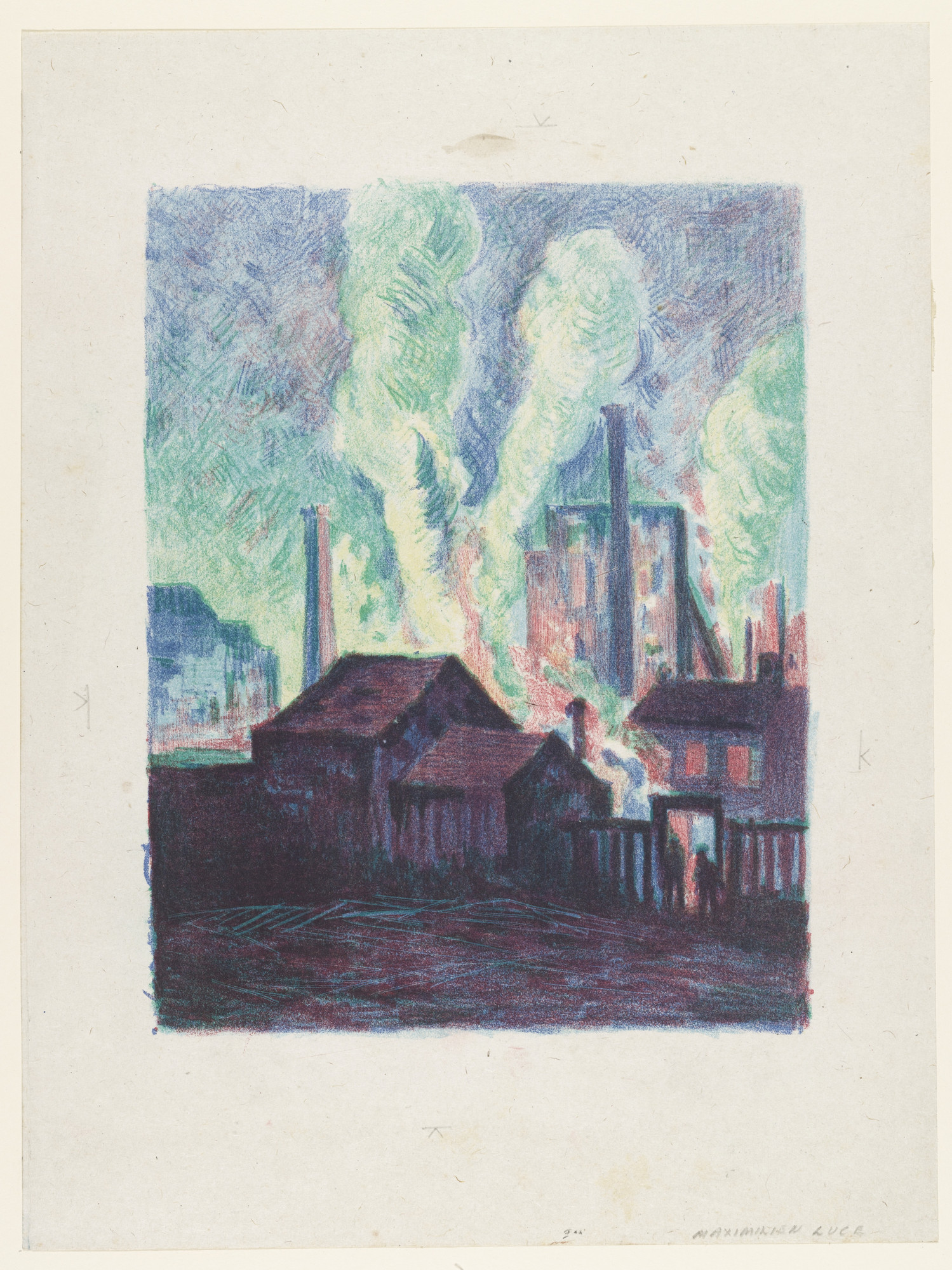 Maximilien Luce. Factories (Usines)