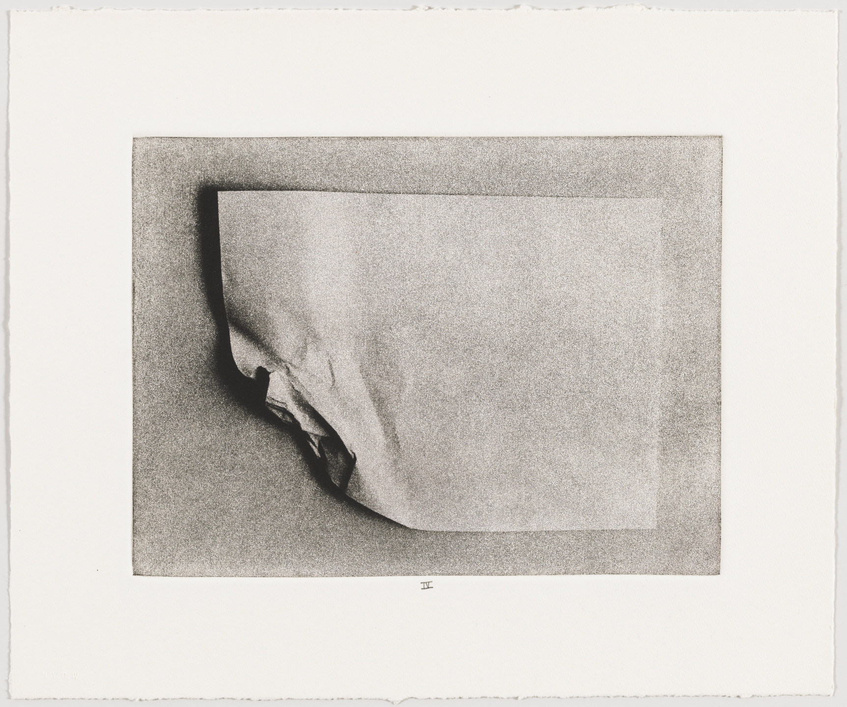 Liliana Porter. Plate IV from Wrinkle. 1968