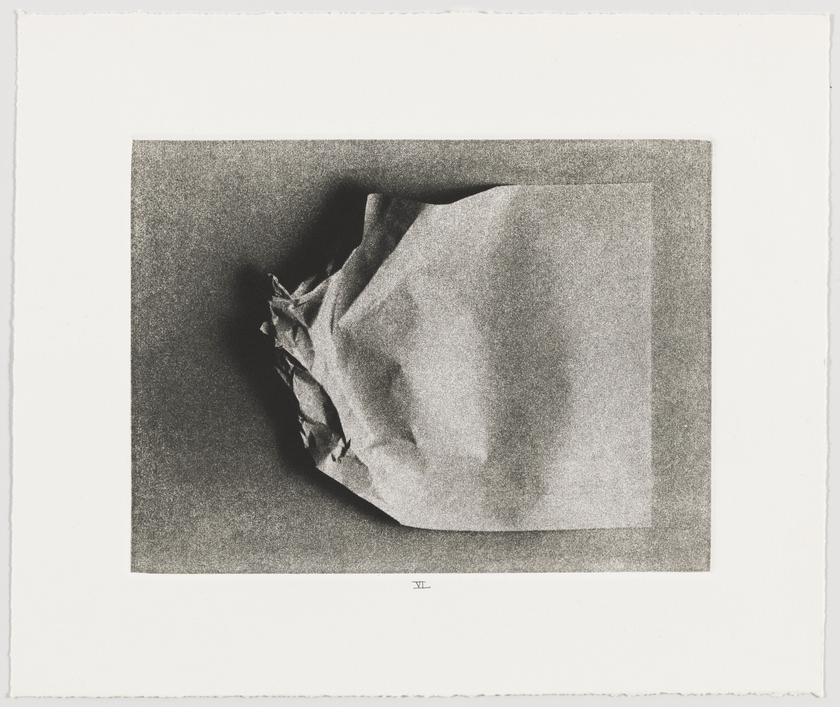 Liliana Porter. Plate VI from Wrinkle. 1968