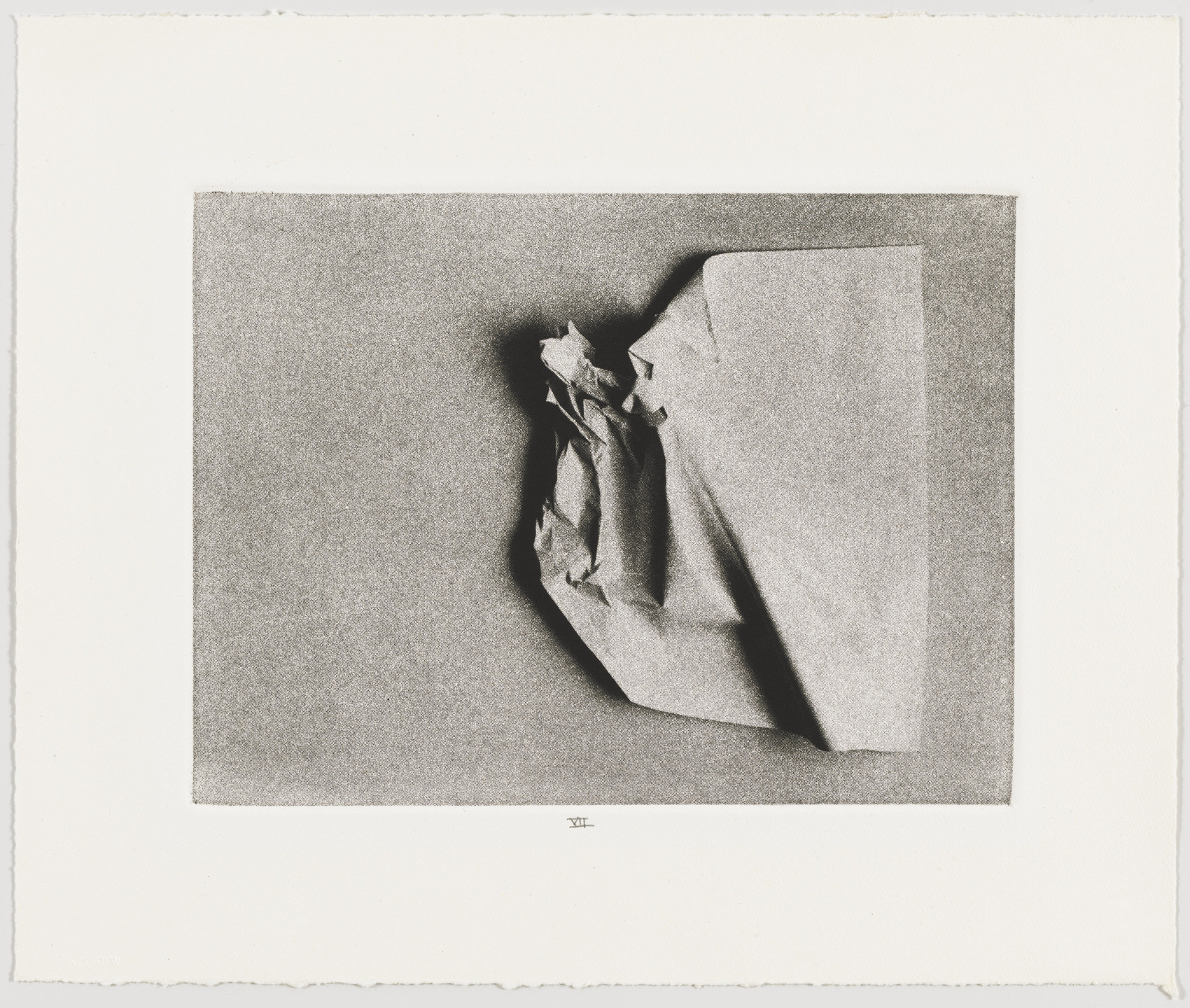 Liliana Porter. Plate VII from Wrinkle. 1968