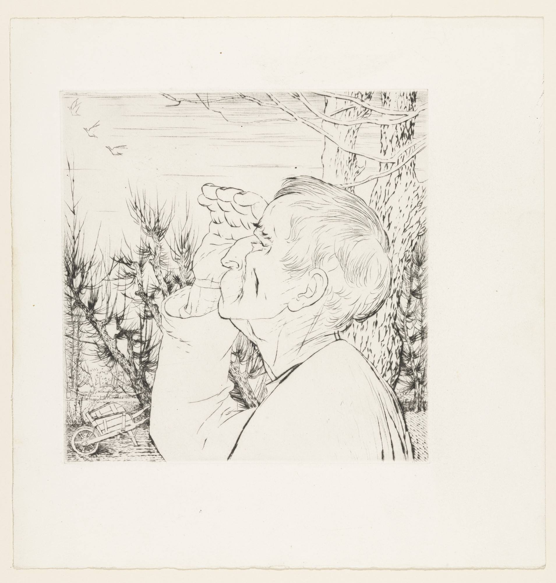 Louis Marcoussis. Illustration for The Soothsayers