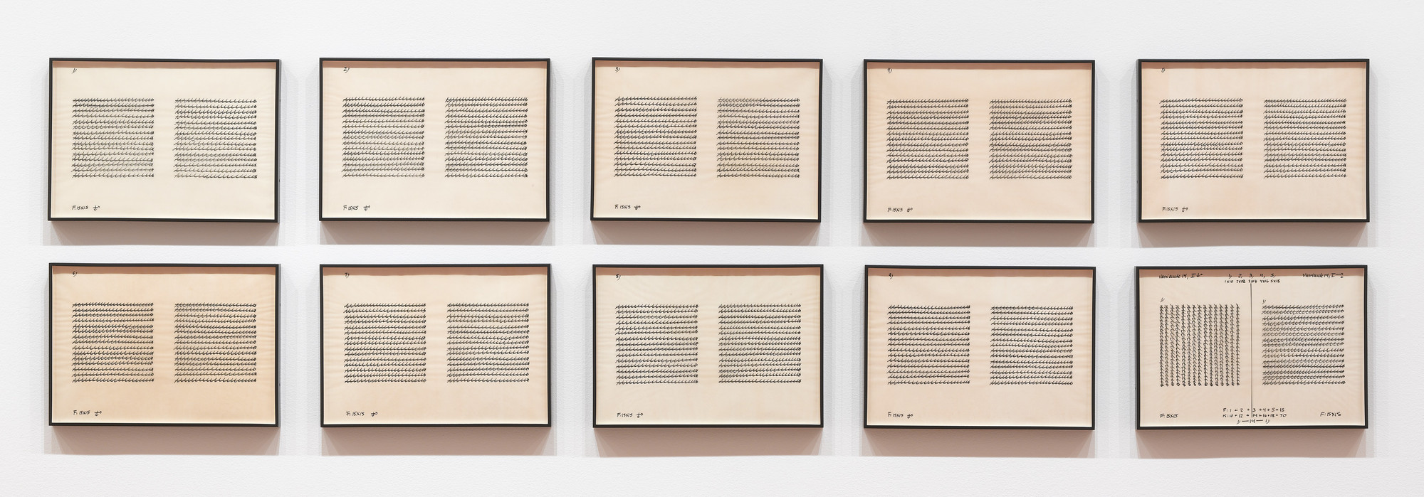 Hanne Darboven. Untitled. c. 1972 | MoMA