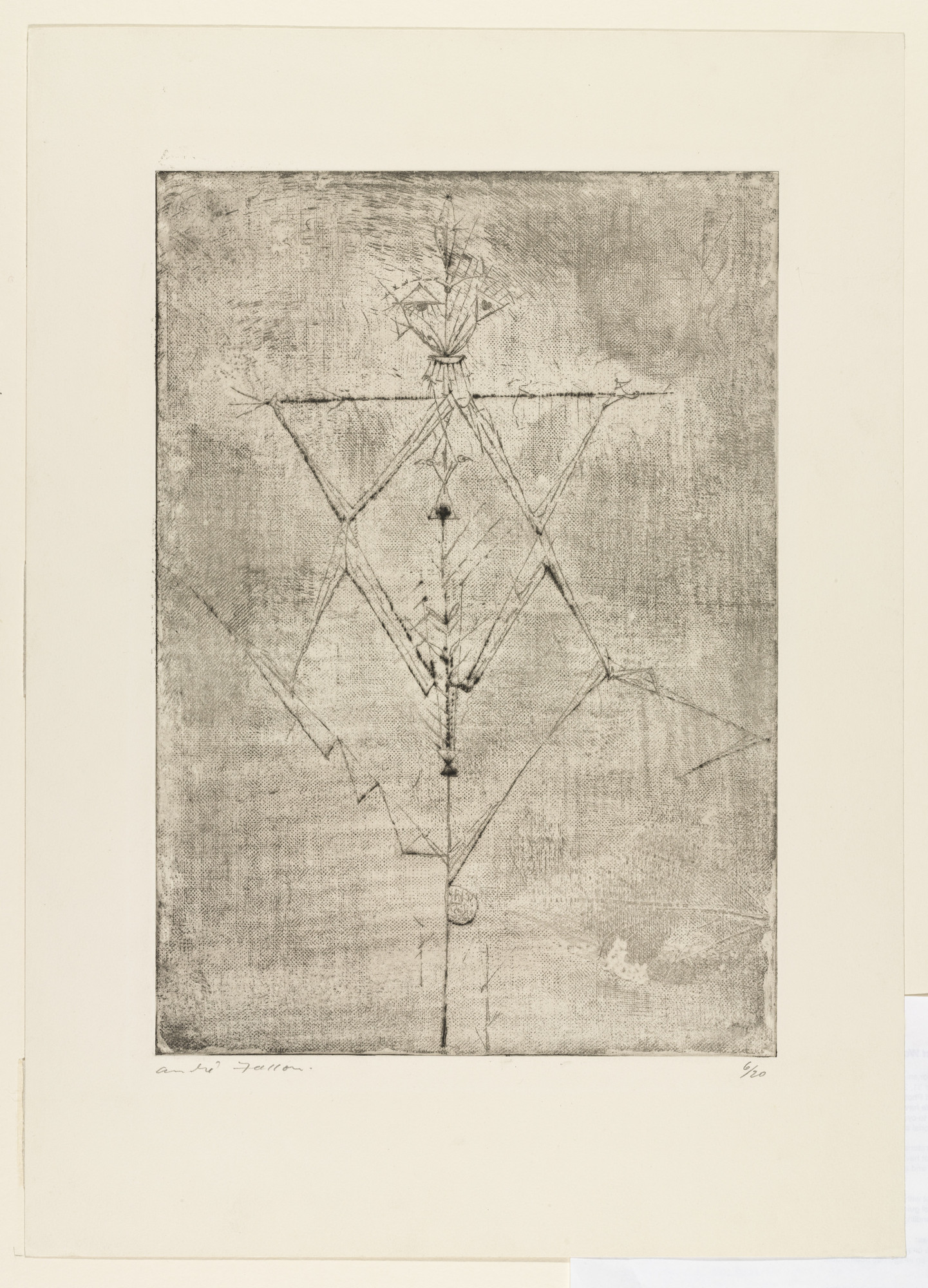 André Masson. Little Genius of Wheat (Petit génie du blé)