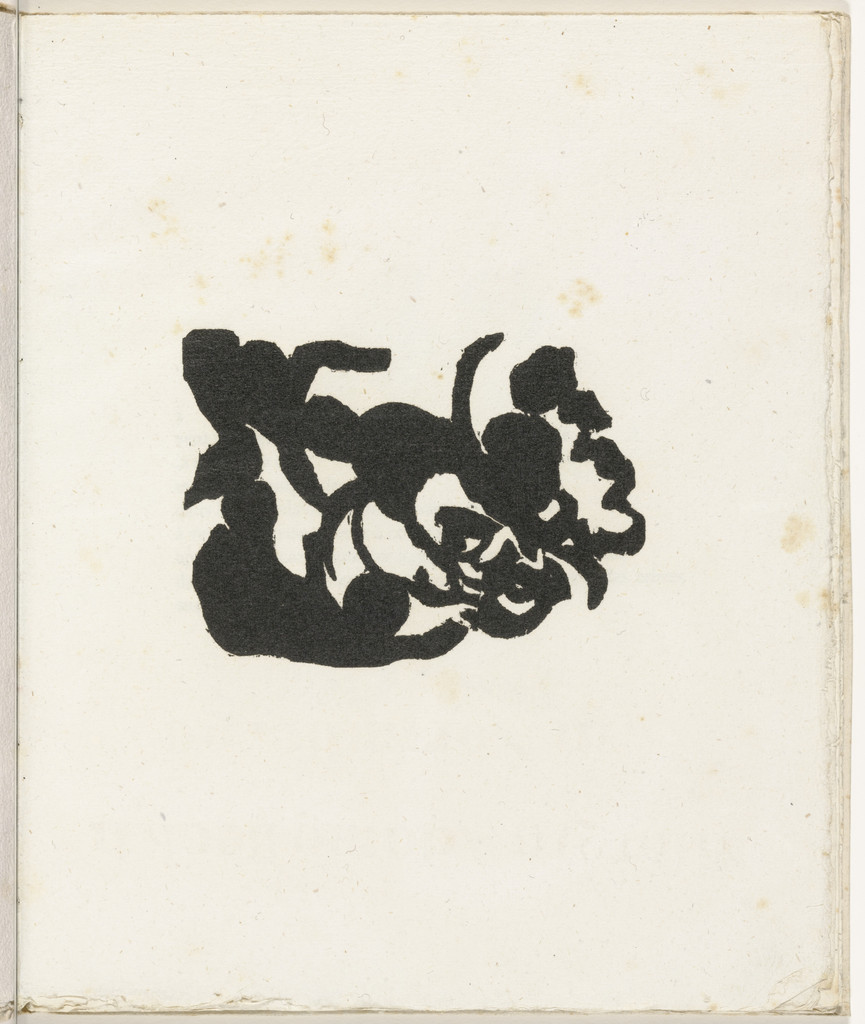 Plate (folio 4) from Cinéma calendrier du coeur abstrait, maisons (Cinema Calendar of the Abstract Heart, Houses)