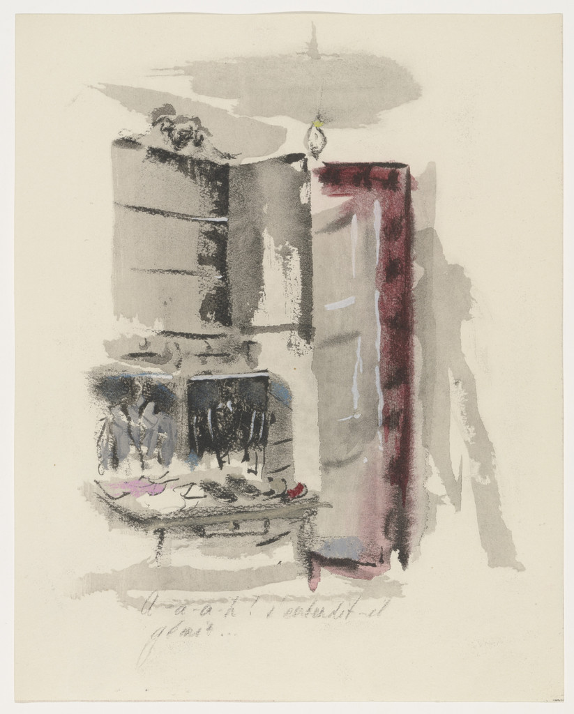 Duplicate of plate (page 147) from Mille Regrets (A Thousand Regrets)