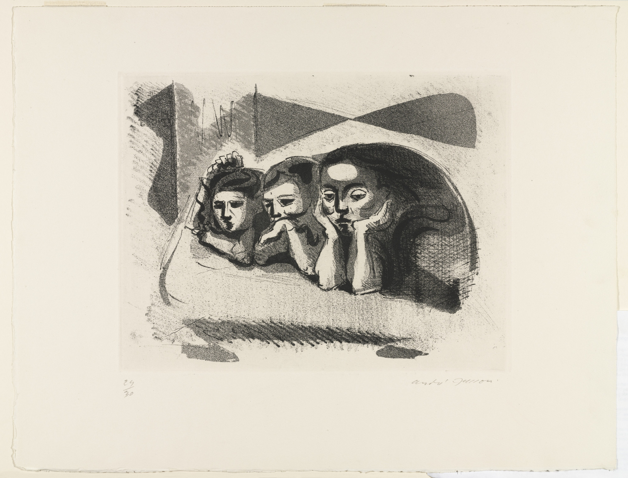 André Masson. At the Theatre (Au théâtre)