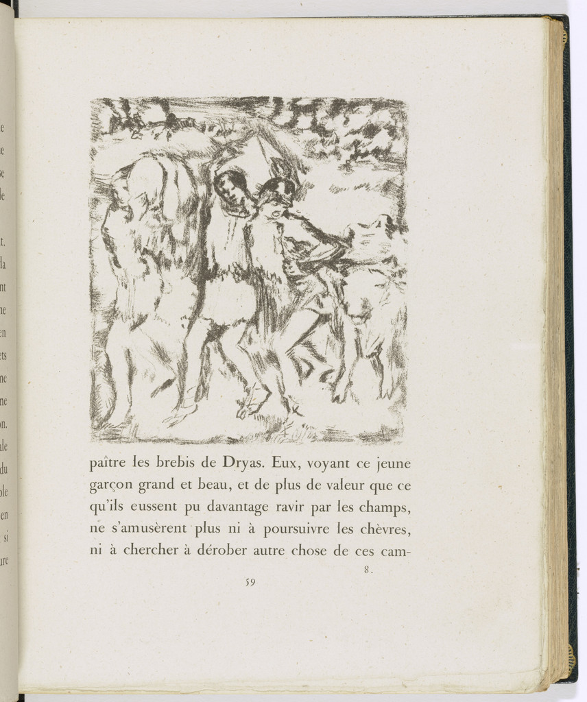 In-text plate (page 59) from Daphnis et Chloé